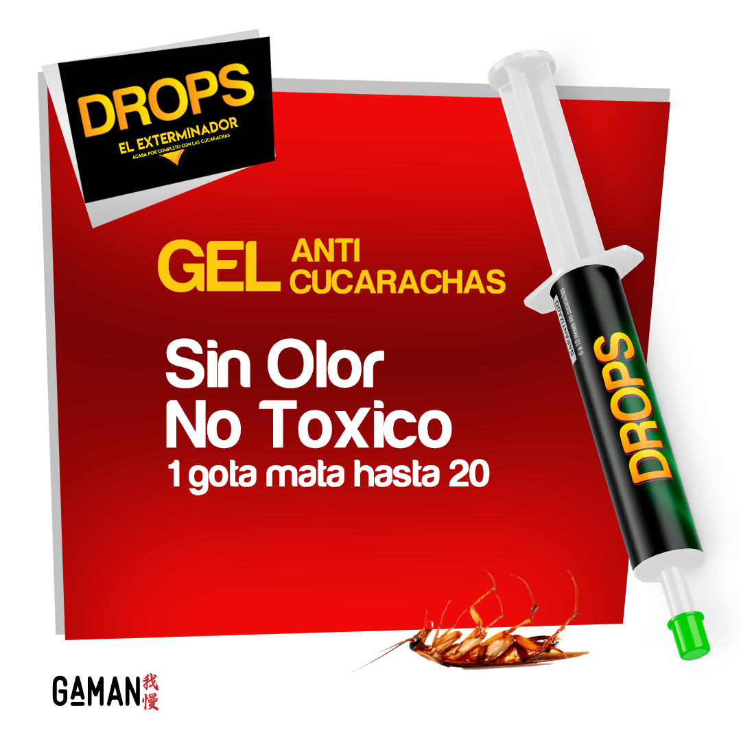 Drops GEL Cucarachicida + ENVIO GRATIS